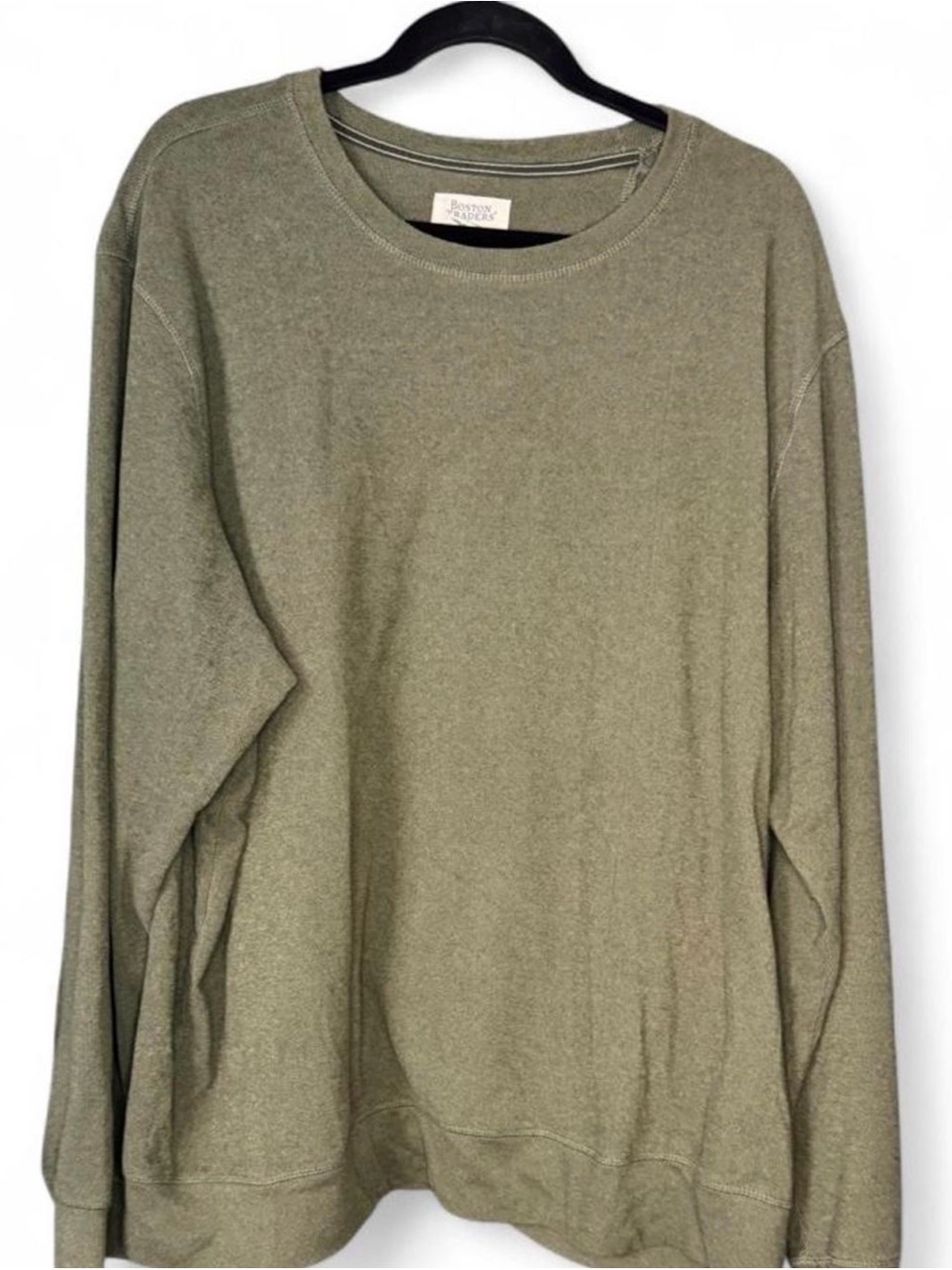 Boston Traders Olive Green Crewneck Pullover